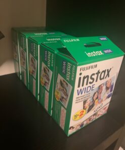 Fujifilm Instax Wide Instant Films for Fuji Instax Wide 210 200 100 300, Pack of 5 29 81JfB nG7RL