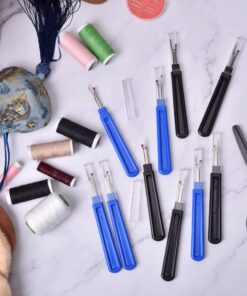 ESHATO Sewing Seam Rippers,Stitch Thread Unpicker and Cutter for Crafting,12 Pieces 12 Pieces Blue 12 81JfTRnrHHL