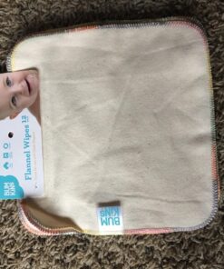 Bumkins Reusable Flannel Baby Wipes, 12 Count, Natural 29 81Jfjw28zyL