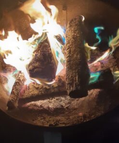 Mystical Fire Flame Colorant Vibrant Long-Lasting Pulsating Flame Color Changer for Indoor or Outdoor Use 0.882 oz Packets 24- Count Box by Mystical Fire 33 81JgSDsddjL