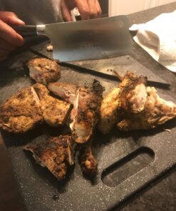 imarku Cleaver Knife 7 Inch Meat Cleaver - SUS440A Japan High Carbon Stainless Steel Butcher Knife with Ergonomic Handle, Ultra Sharp, Useful Kitchen Gadgets for Home and Restaurant 26 81JhnmuKlbL