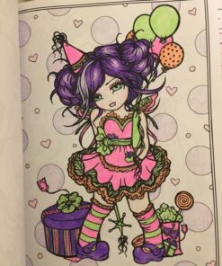 Mermaids, Fairies, & Other Girls of Whimsy Coloring Book: 50 Fan Favs 78 81Ji8Bp52JL