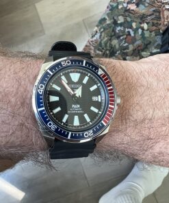 Seiko Original Rubber Curved Line Watch Band 22mm Divers Model and Genuine Seiko Spring Bars 37 81JrKEcfmnL