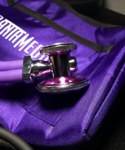 Santamedical Adult Deluxe Aneroid Sphygmomanometer with Stethoscope, Cuff and Carrying case Purple 37 81Jrjzq1o8L