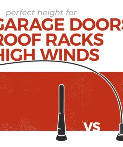 CravenSpeed Stubby Antenna Compatible with Ford F-150 2009-2023 | 3.2 Inches | Short Antenna Replacement | Made in The USA 28 81Js9jCv6EL