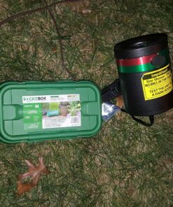 SOCKiTBOX – The Original Weatherproof Connection Box – Indoor & Outdoor Electrical Power Cord Enclosure for Timers, Extension Cables, Holiday Lights, Power Tools, Fountains & More – Size Small – Green 38 81JtJzqkML