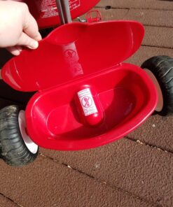 Radio Flyer Deluxe Steer & Stroll Ride-On Trike, Tricycle For Toddlers Age 2-5, Toddler Bike, Red 38 81Jy6iNP90L 1