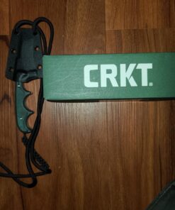 COLUMBIA RIVER KNIFE & TOOL CRKT Minimalist Tanto Neck Knife: Compact Fixed Blade Knife, Folts Utility Knife with Bead Blast Blade, Resin Infused Fiber Handle, and Sheath 2386 38 81Jy9SjEGCL 1