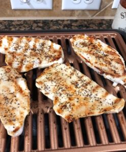 Gotham Steel Indoor Smokeless Grill Electric Grill Ultra Nonstick Electric Grill Dishwasher Safe Surface, Temp Control, Metal Utensil Safe, Barbeque Indoors with No Smoke! Indoor Grill 12 81K 0UQDFEL