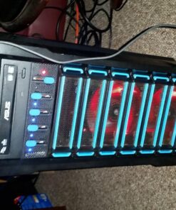 NZXT CB-LED20-RD 2-Metres Light Sensitivity Sleeved LED Kit (Red) Red 51 81K JTzKoyL