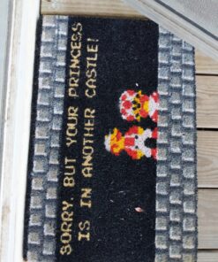 getDigital Your Princess is in Another Castle Funny Welcome Doormat for Gamers, Nerds and Geeks - 23.62 x 15.75 inch, 100% Natural Coco Coir Fibres 17 81K0hIw6WJL