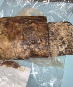 Premium African Black Soap - Pure 1 pound Bulk. Raw Organic Soap for Acne, Dry Skin, Rashes, Burns, Scar Removal, Face & Body Wash, From Ghana West Africa - Authentic African Moisturizer 31 81K0rlZeHVL 1