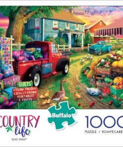 Buffalo Games - Quilt Farm - 1000 Piece Jigsaw Puzzle 23 81K1d46GqLL