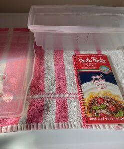 Microwave Pasta Cooker- Original Fasta Pasta w Spiral Cookbook- Microwave Spaghetti Cooker Quickly Cooks Up to 4 Servings- No Mess, Sticking or Waiting For Boil- Perfect Al Dente Pasta 14 81K2XLMDkGL