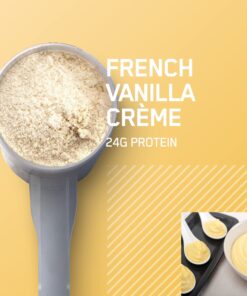 Alternative view of Optimum Nutrition Gold Standard 100% Whey Protein Powder, French Vanilla Creme, 5 Pound (Packaging May Vary) French Vanilla Crème 5 Pound (Pack of 1)
