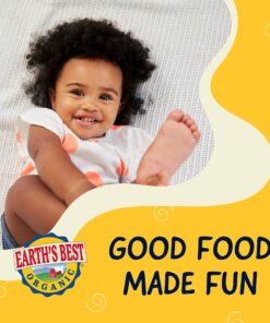 Earth's Best Organic Baby Formula for Babies 0-12 Months, Powdered Dairy Infant Formula with Iron, Omega-3 DHA, and Omega-6 ARA, 21 oz Formula Container 1.31 Pound (Pack of 1) 19 81K3B7Ozi8L