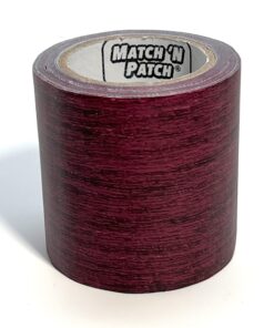 MATCH 'N PATCH Realistic Wood Grain Repair Tape, Dark Cherry, 2.25 inch x 15 feet, Adhesive Repair Patch for Furniture, Floors, Cabinets, Windows, Doors, RV, Home Decor, DIY 21 81K3J8ofEVL