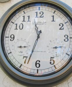 La Crosse Technology WT-3181PL-INT 18 inch Atomic Outdoor Clock with Temperature & Humidity 18" Standard Packaging 28 81K3ziN JL