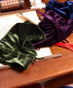 Paper Mart Tarot Rune Bag Bundle of 4: Moss Green, Navy Blue, Purple, Wine 6" x 9" 42 81K6esJpioL