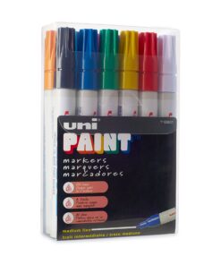 Uni-Paint Markers, Medium Point, Assorted Colors, 12-Count 8 81K7Ks zdOL