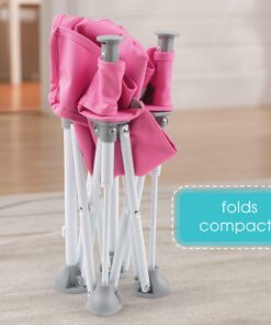 Summer Infant Pop 'N Sit Portable Booster Chair, Floor Seat, Indoor/Outdoor Use, Compact Fold, Pink, 6 Mos - 3 Yrs 29 81K8qGVOpSL