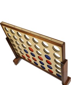 Alternative view of Giant 4 Connect in a Row with Carrying Case and Stained and Finished Legs and Frame Giant 1 Pack