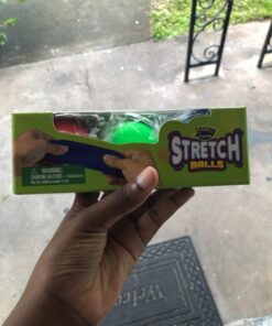 YoYa Toys Pull, Stretch and Squeeze Stress Balls - 3 Balls, Elastic Sensory Balls for Stress and Anxiety Relief, Autism and Special Needs Toys, Calming Fidgets for Kids and Adults, Ideal for Classroom Stretch Pack of 3 49 81K9eFiJO6L