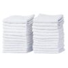 Pacific Linens 24-Pack White 100% Cotton Towel Washcloths, Durable, Lightweight, Commercial Grade and Ultra Absorbent 1 18 81KDKxtpkL