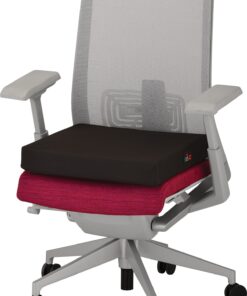 NOVA Gel & Memory Foam Seat & Wheelchair Cushion in 8 Sizes (from 16” x 16” to 18” x 24” Extra Wide), Comfortable & Durable Everyday Seat Cushion with Removable Water Resistant Cover, 2” or 3” Thick 18" x 16" (3" Height) 8 81KDrly1gHL
