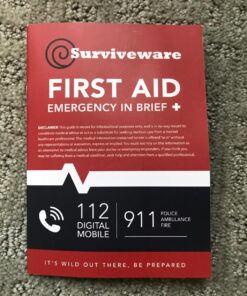 Surviveware Comprehensive Premium First Aid Kit Emergency Medical Kit for Trucks, Cars, Camping, Office and Sports and Outdoor Emergencies - Large 200 Piece Set Regular 39 81KIS5tOl L