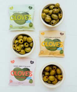 OLOVES Natural Whole Pitted Olives | 24 Pack Variety | Basil & Garlic, Chili & Oregano, Lemon & Rosemary | Vegan, Kosher, Gluten Free + Keto Friendly Healthy Snacks, 1.1 Ounce (Pack of 24) 1.1 Ounce (Pack of 24) 18 81KIbsZdXES