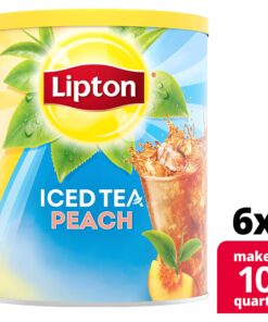 Alternative view of Lipton Peach Iced Tea Mix, Sweetened, Makes 10 Quarts (Pack of 6)