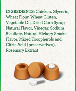 GREENIES PILL POCKETS for Dogs Tablet Size Natural Soft Dog Treats, Chicken Flavor, 3.2 oz. Pack (30 Treats) 3.2 Ounce (Pack of 1) 27 81KKqgin1mL