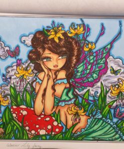 Mermaids, Fairies, & Other Girls of Whimsy Coloring Book: 50 Fan Favs 92 81KM01jawkL