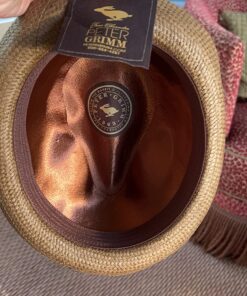Peter Grimm Depp Fedora Hat Large-X-Large Brown 40 81KMNRcxfL