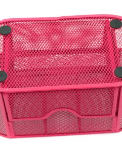 Mesh Desk Organizer Office Supply Caddy Drawer with Pen Holder Collection Pink 18 81KMjpb0AAL