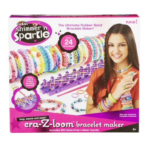 Cra-Z-Art Shimmer 'n Sparkle Cra-Z-Loom Bracelet Maker