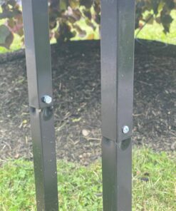 Gibraltar Mailboxes Decorative Medium Capacity Galvanized Steel Black, Mailbox & Post Combo, T11KIT0B, 1-(Pack) 35 81KNz0PrLfL