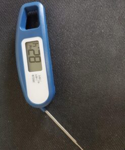 Lavatools PT12 Javelin Ultra Fast Digital Instant Read Meat Thermometer for Grill and Cooking, 2.75" Probe, Compact Foldable Design, Large Display, Splash Resistant – Maize 23 81KOlnP599L