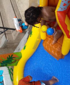 Intex Dinosaur Inflatable Play Center, 98in X 75in X 43in, for Ages 2+ 66 81KPtYbDV5L