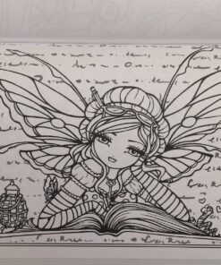 Mermaids, Fairies, & Other Girls of Whimsy Coloring Book: 50 Fan Favs 94 81KSjw17vgL