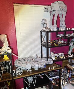 LEGO Star Wars Ultimate Millennium Falcon 75192 - Expert Building Set and Starship Model Kit, Movie Collectible, Featuring Classic Figures and Han Solo's Iconic Ship, Best Gift for Adults 92 81KT6HMv6iL