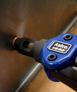 Astro Pneumatic Tool 1442 13" Hand Rivet Nut Setter Kit - Metric & SAE W/ 60pc Rivnuts 30 81KTZ72PY L 1
