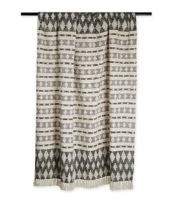 DII California Casual, Colby Southwest Woven Throw, Black & Gray, 50x60 50x60" 27 81KV9J5zoTL 2