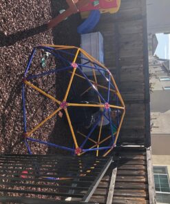 EASY OUTDOOR Space Dome Climber – Rust and UV Resistant Steel – 1000 lb. Capacity – for Kids Ages 3 to 9 36 81KWLd7tS8L