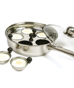 Norpro Stainless Steel Egg Poacher/Skillet Set, 10", Silver 13 81KWZcsQ4JL