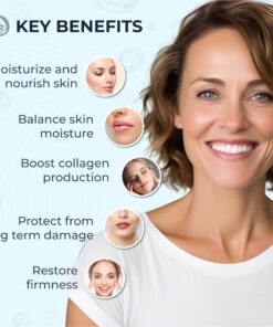 Ocean Mineral Facial Moisturizer - Natural & Organic Face Lotion for Women Daily Use - Sensitive Oily Dry and Other Skin Types - Anti Aging Hydrating - Seaweed Bio-Complex 2 oz 31 81KX0HQmK6L