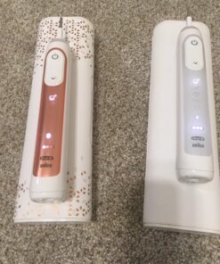 Oral-B Genius 8000 Electric Toothbrush with Bluetooth Connectivity, Rose Gold 31 81KXulweRtL