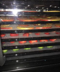 Excalibur 3900B Electric Food Dehydrator Machine with Adjustable Thermostat Accurate Temperature Control and Fast Drying, 9 tray, Black 33 81KYNQxNnL