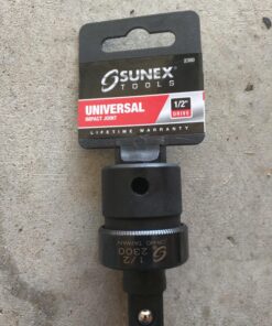 Sunex 2300, 1/2" Drive, Universal Impact Joint, Cr-Mo Steel, Radius Corner Design, Flexible, Meets ANSI Standards 20 81KZy3z75gL